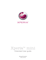 Sony Xperia mini User guide
