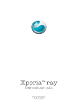 Sony Xperia ray User manual