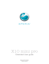 Sony Ericsson Xperia X10 Mini Pro User guide