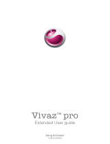 Sony Vivaz Pro Owner's manual