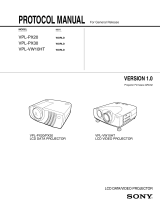 Sony VPL-VW10HT User manual