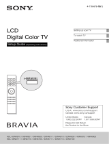 Sony KDL-60NX810 User manual