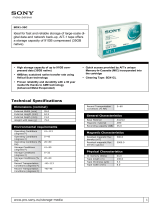 Sony SDX1-35C User manual