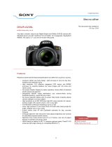 Sony DSLR-A230L User manual