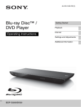 Sony BDP-BX59 User manual