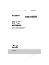 Sony BDP-S2200 Reference guide