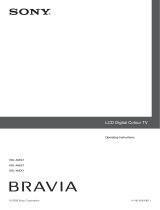 Sony BRAVIA 4-146-428-11(1) User manual