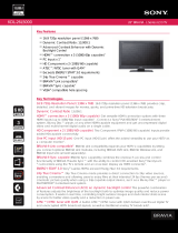 Sony KDL-26L5000 User manual