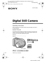 Sony MVC-CD300 User manual