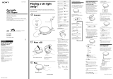 Sony D-E350 User manual