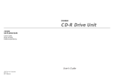 Sony CDU926S User manual