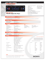 Sony CDX-CA710X User guide