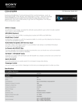 Sony CDX-GT43IPW User manual