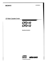Sony CFD-10 User manual