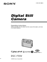 Sony DSC-F55V User manual