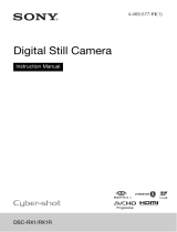 Sony Cyber Shot DSC-RX1R User manual