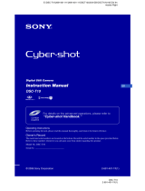 Sony Cyber Shot DSC-T10 User manual