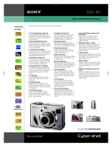 Sony Cyber-shot DSC-W7 User manual