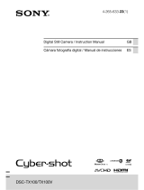 Sony Cyber-Shot DSCTX100VB User manual