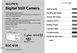 Sony DSC-U10 User manual