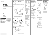 Sony D-C20 User manual