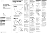 Sony D-E554 User manual