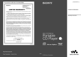 Sony D-NE321CK User manual