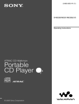 Sony D-NE330LIV3 User manual