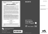 Sony D-NE720 User manual
