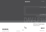 Sony DAV-LF1H User manual