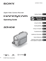 Sony DCR-HC48 User manual
