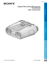 Sony DEV-50 Operating instructions
