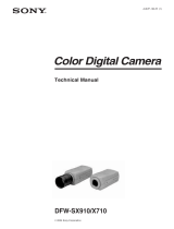 Sony DFW-SX910/X710 User manual