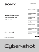 Sony DSCTX1H User manual
