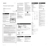 Sony ZSS4iPBLACK User manual