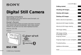 Sony DSC-F88 - Cyber-shot Digital Still Camera User manual