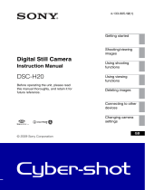 Sony DSC-H20/B User manual