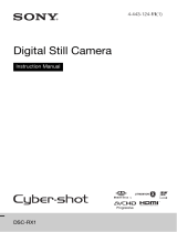Sony Cyber Shot DSC-RX1 User manual