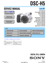 Sony DSCH5B User manual