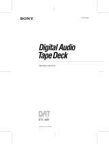 Sony DTC-690 User manual