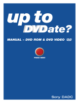 Sony DVD Rom/DVD Video User manual