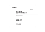 Sony DVP-FX705 User manual