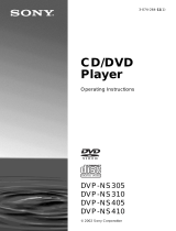 Sony DVP-NS310 User manual