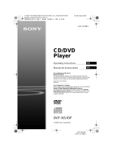 Sony DVP-NS45P User manual