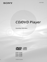 Sony DVP-S335 User manual