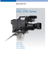 Sony DXC-D55 User manual