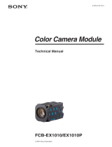 Sony FCB-EX1010P User manual