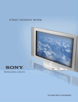 Sony FWD-32LX1 Displays Brochure