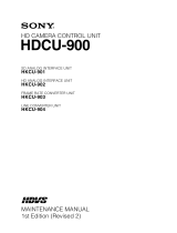 Sony HDCU-900 User manual