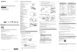 Sony HDR-AS100V User guide